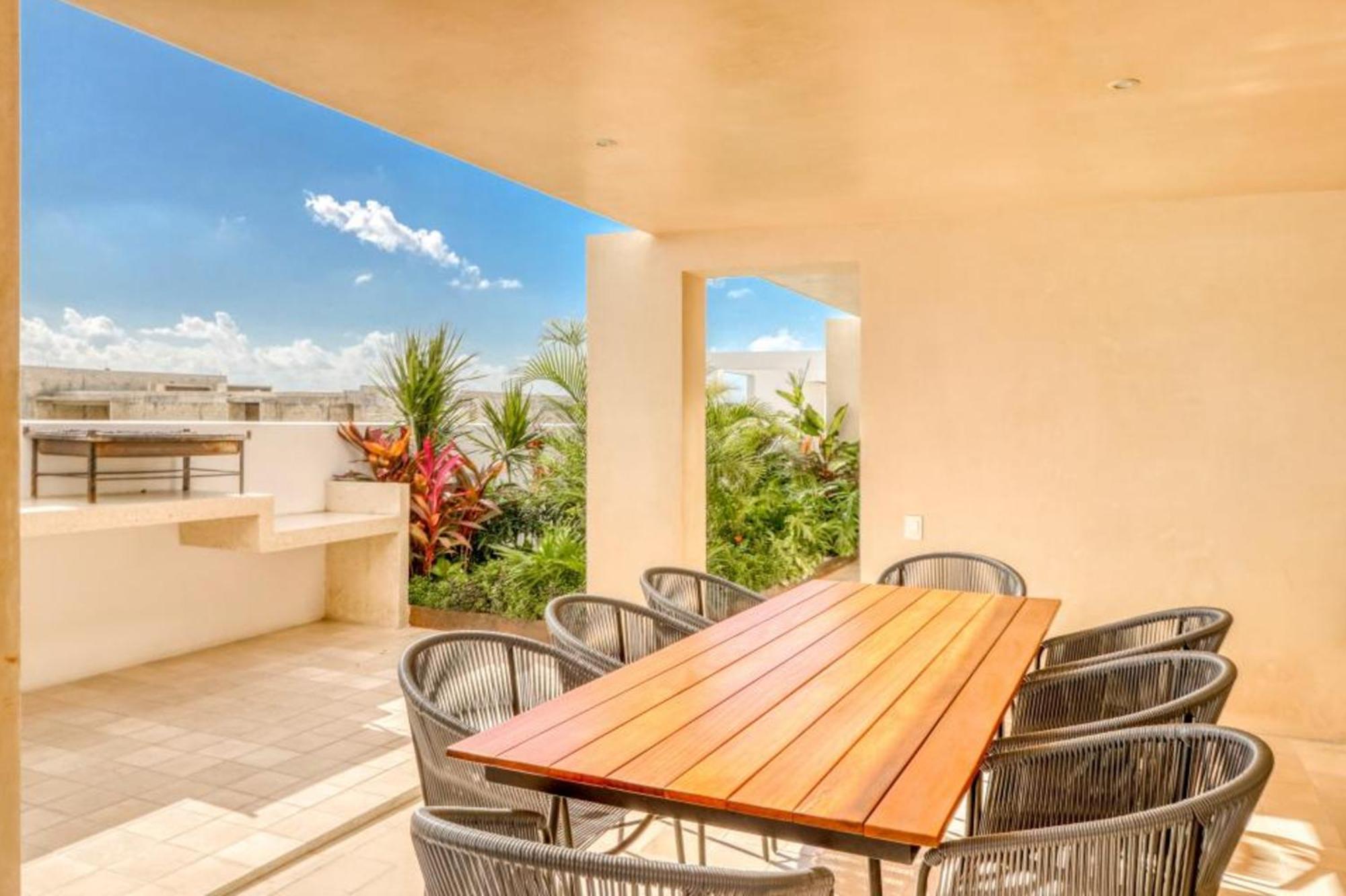 Akbal 107 @ Riva Apartment Playa del Carmen Bagian luar foto
